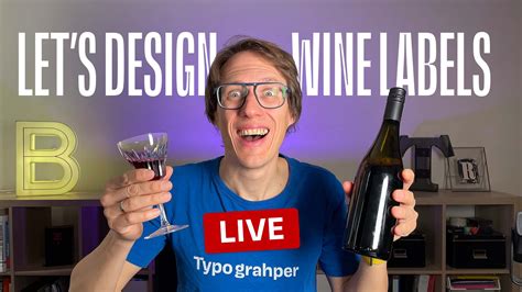 Typographic Wine Label Design Pimp My Type