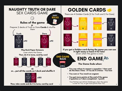 180 Freches Wahrheit Oder Pflicht Sex Kartenspiel Druckbares Dirty Paar Spiel Mit 180 Perversen