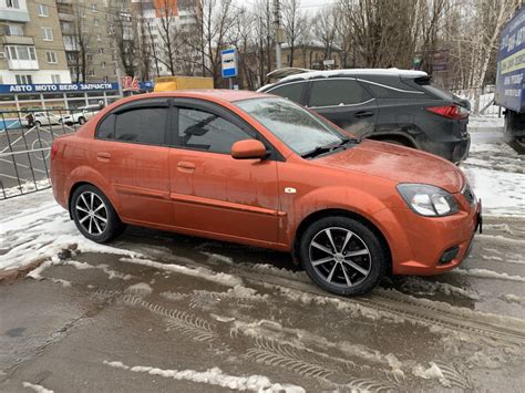 R16 6,5j ET40 205/55 — KIA Rio (2G), 1,4 л, 2010 года | колёсные диски ...