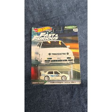 Volkswagen Jetta Mk Velozes E Furiosos Hot Wheels Shopee Brasil