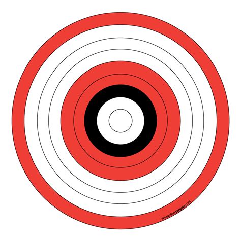 Bullseye Targets To Print Clipart Best