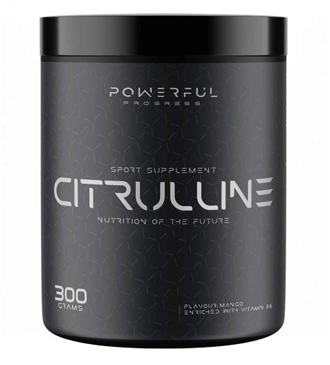 Цитруллин для спорта Powerful Progress Citrulline 300 g /120 servings ...