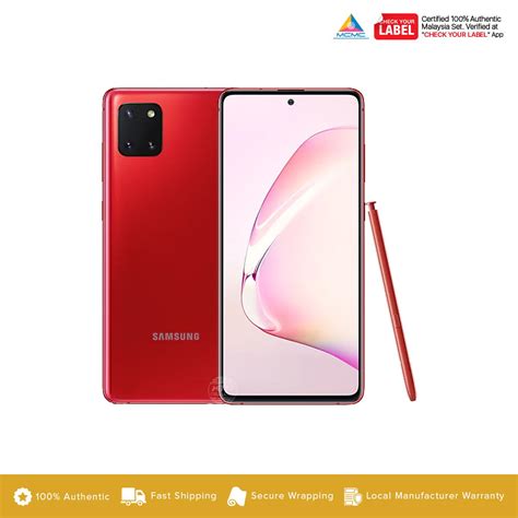 Samsung Galaxy Note 10 Lite (8GB RAM + 128GB ROM) Smartphone - Original ...