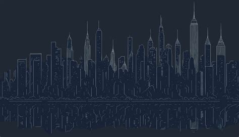 New York City Skyline - Etsy
