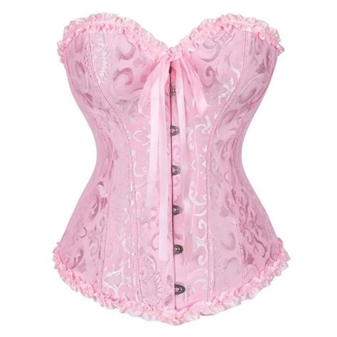 Bustier femme Corset Sexy à lacets pour femmes Bustier Corset entraîneur de taille Lingerie
