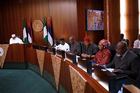 Photos President Buhari Presides Over Federal Executive Council Meeting