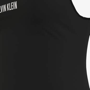 Calvin Klein Scoop Back One Piece Rp Kad N Siyah Mayo Bikini Mayo Kw Kw Beh Fashfed