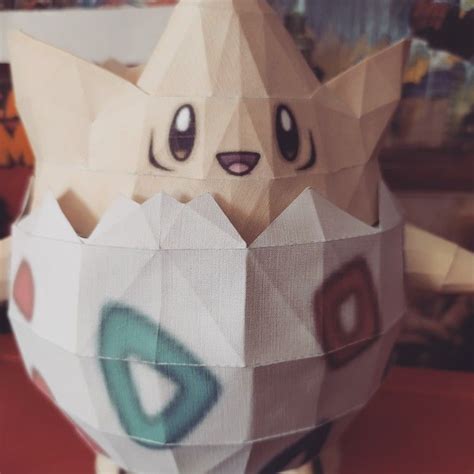 Togepi Papercraft Paper Crafts Paper Lamp Novelty Lamp