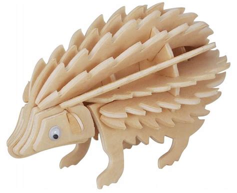 Сборная деревянная модель Чудо-Дерево Животные Ежик 2 пластины - купить ...