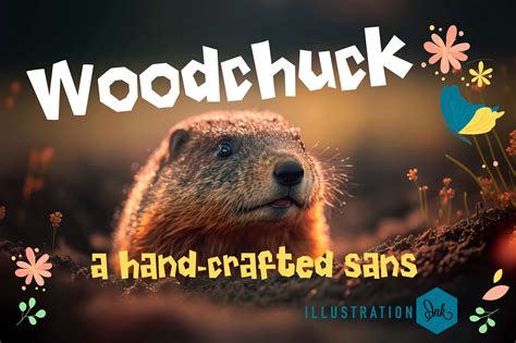 Woodchuck Font By Illustration Ink · Creative Fabrica