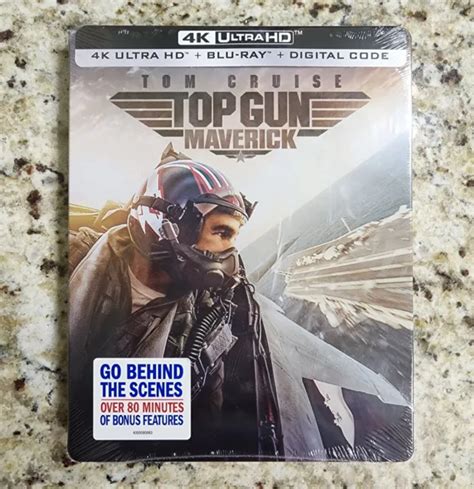 Top Gun Maverick K Ultra Hd Blu Ray Digital Steelbook