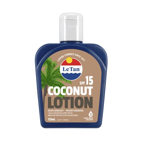 Le Tan Gradual Tan Coconut Store Farmhouse Uk