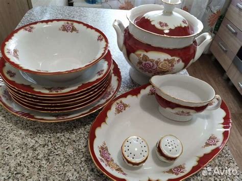 Сервиз столовый СССР купить в Воронеже | Товары для дома и дачи | Авито