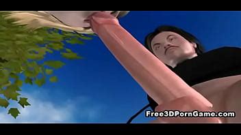 Sexy Rubia De Dibujos Animados En D Chupando Polla En El Parque Xvideos