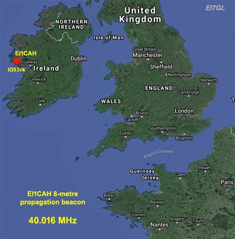EI GL A Diary Of Amateur Radio Activity New MHz Propagation Beacon In The West Of Ireland