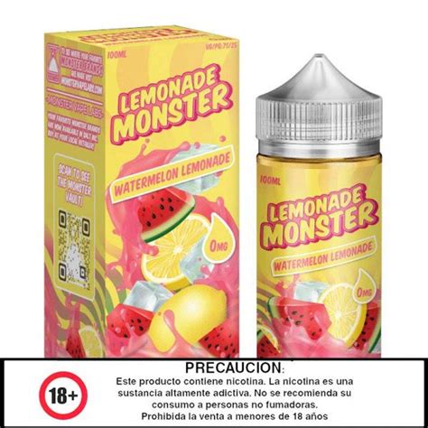 Lemonade Monster Watermelon 100 Ml La Fabrica Vape Store