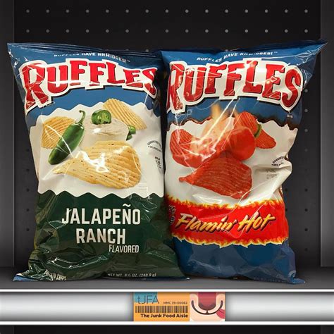 Ruffles Jalapeño Ranch Flamin Hot The Junk Food Aisle