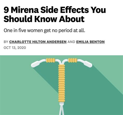 9 Mirena Side Effects You Should Know About — IUD Awareness