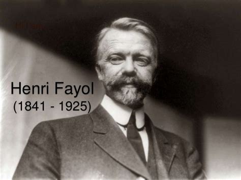 Henri Fayol was a French mining engineer, mining executive, author and ...