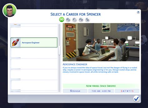 Sims 4 Custom Careers Snowiz