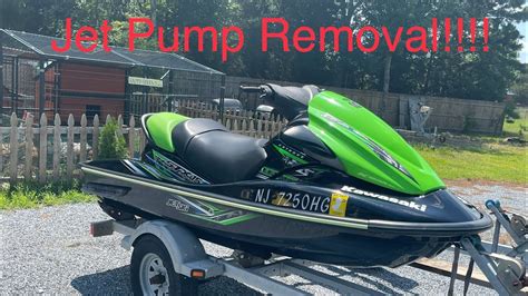 How To Remove The Jet Pump From A Kawasaki STX 12 15F YouTube