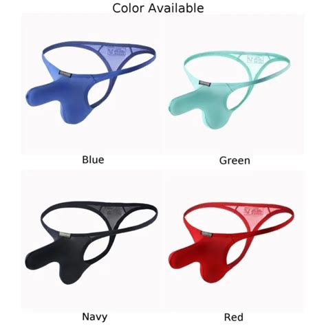 SOUS VÊTEMENTS HOMMES EN nylon vert slips fourreau de bikini basse hauteur M X EUR