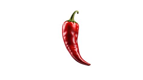 Red Hot Chili Pepper On Transparent Background Png AI Generative PNG