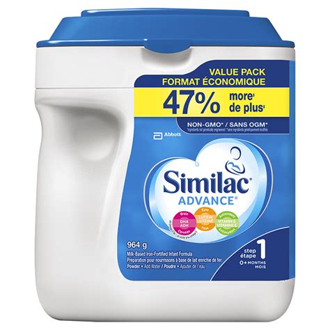 Similac Advance Step 1 Powder 964g London Drugs