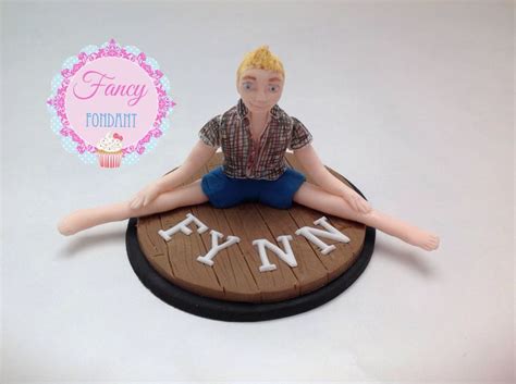 Fondant Model Of Fynn Dancer And Split Enthusiast