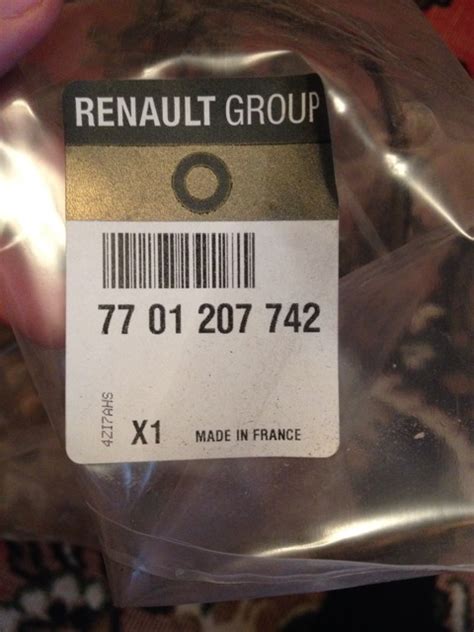 7701207742 КОМП ТОПЛ ТРУБОК 2ШТ (ПЛАС) RENAULT | Запчасти на DRIVE2