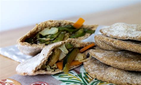 Pan De Pita Integral Casero Oleka