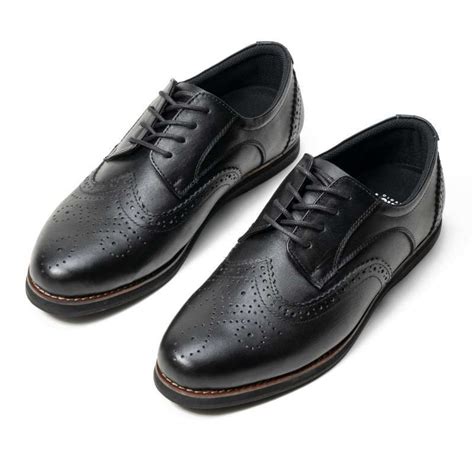 Promo Sepatu Pantofel Pria Formal Oxford Kulit Asli Original Fordza