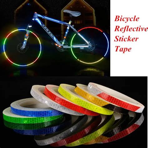 Reflective Stickers Motorcycle Bicycle Reflector Bike Cycling Security