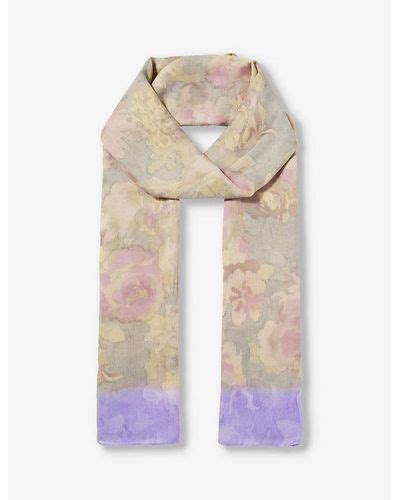 Natural Dries Van Noten Scarves And Mufflers For Women Lyst