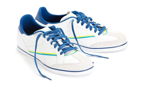 Premium Photo Shoes On White