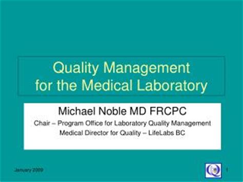 PPT - Laboratory Quality Control PowerPoint Presentation - ID:2424325