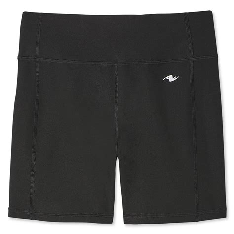 Athletic Works Bike Shorts Walmart Black