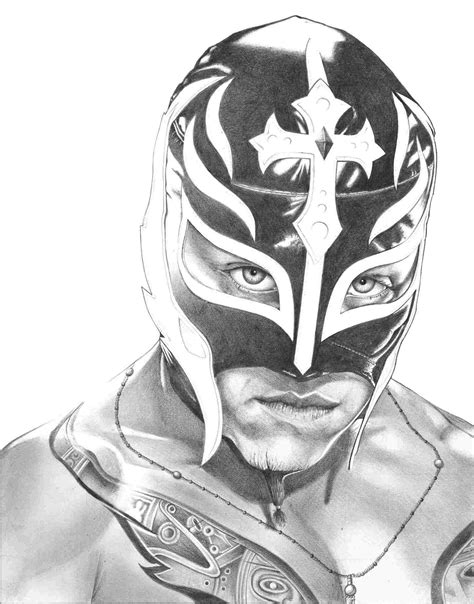 Rey Mysterio Drawing At Explore Collection Of Rey