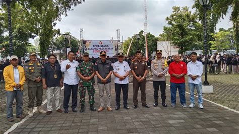 Bawaslu Kabupaten Pemalang Gelar Apel Siaga Pengawasan Tahapan Kampanye