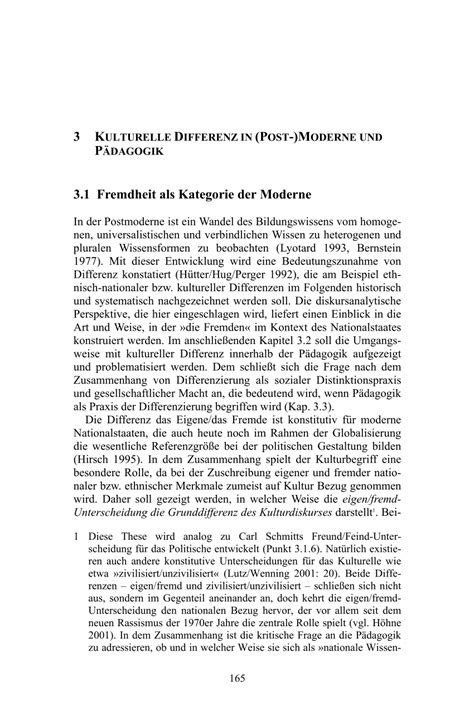 PDF 3 Kulturelle Differenz in Post Moderne und Pädagogik