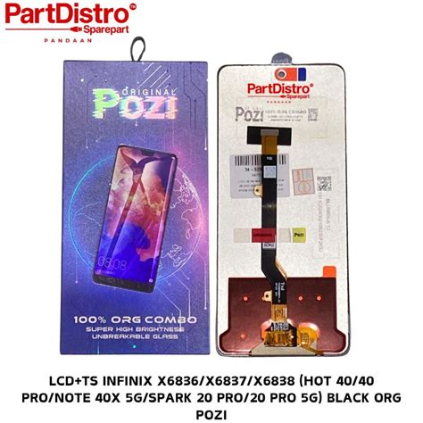 Jual Lcd Ts Infinix X X X Hot Pro Note X G Spark Pro Pro G Black