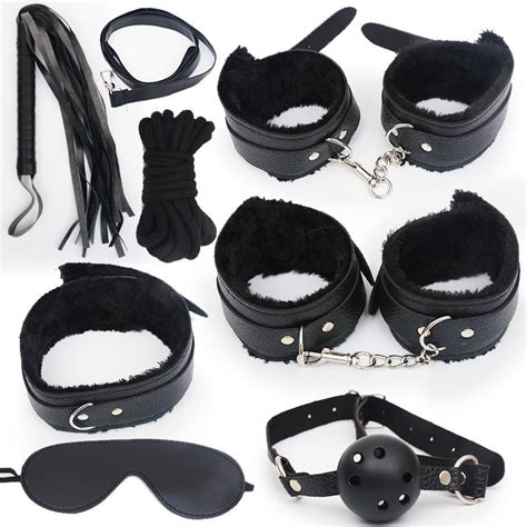 KIT 8 Sados Variados Couro Sintético Fetiche Bondage Bdsm Completo SEX