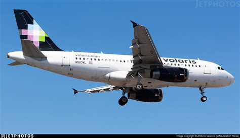 N503VL Airbus A319 132 Volaris Costa Rica Antonio Velasco MAS