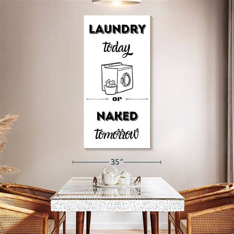 Trinx Laundry Today Naked Tomorrow Wayfair