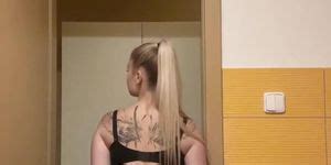 Blonde Undresses Tnaflix