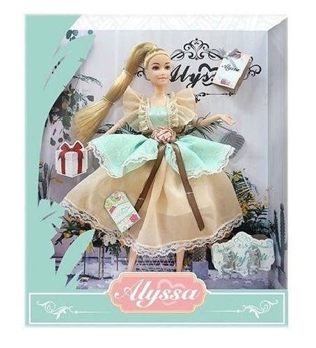 Кукла Alyssa 26017/26018 с аксессуарами шарнирная детские игрушки для ...