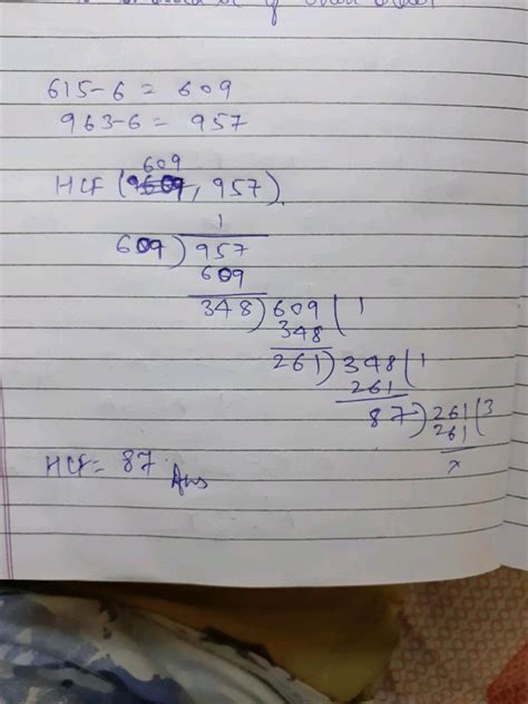 Find The Largest Number Which Divides 245 And 1029 Leaving Remainder 5