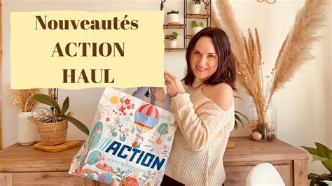 Nouveautés ACTION HAUL YouTube