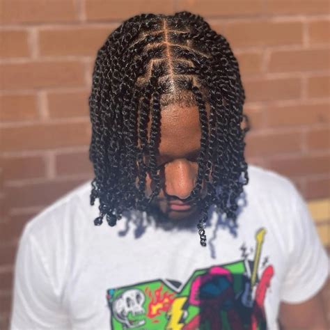 pin  sleepy brown  boys curly haircuts mens twists hairstyles