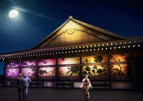 Nijo Castle Autumn Light Up By NAKED Japan Web Magazine